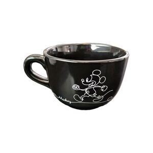 Disney Mickey Linear Black Soup Mug